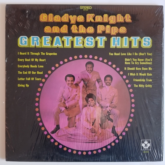 Gladys Knight And The Pips Greatest Hits Vinyl LP Record ⏺3/$40+Free Shipping!🚚 - Picture 1 of 8